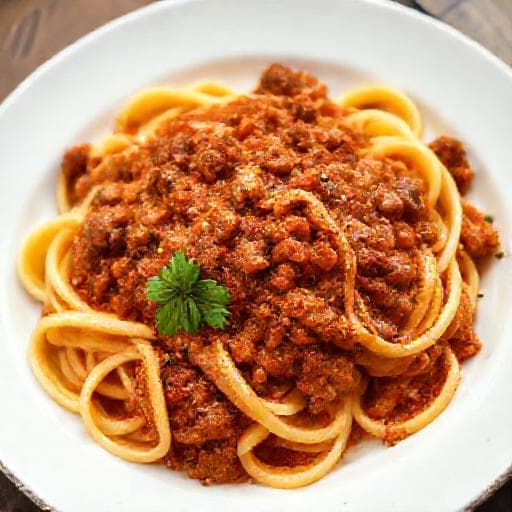 Pappardelle z Klasycznym Ragù alla Bolognese