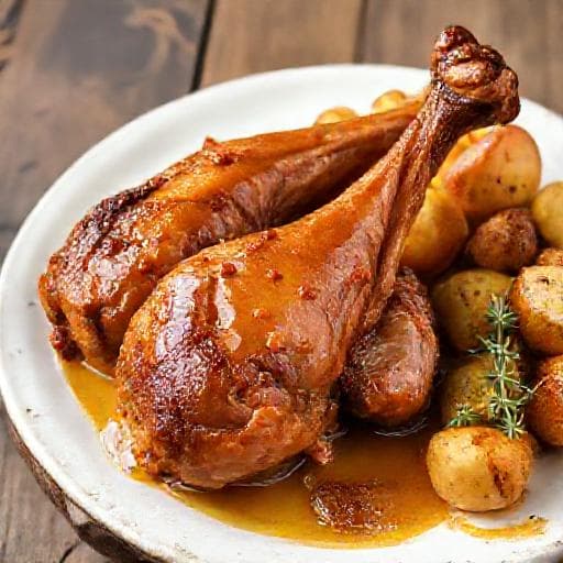 Klasyczny Confit z Kaczki