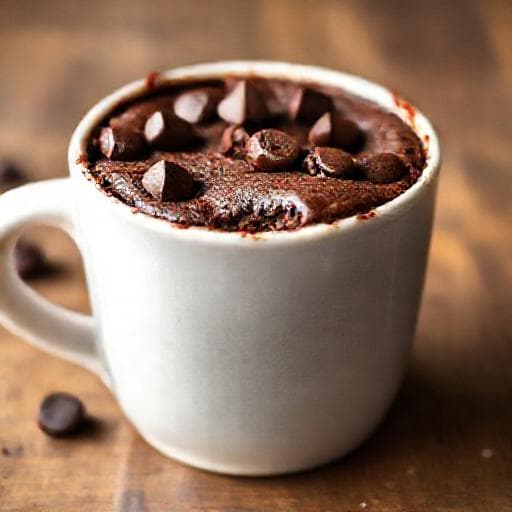 Szybkie Brownie z Mikrofalówki (Mug Brownie)