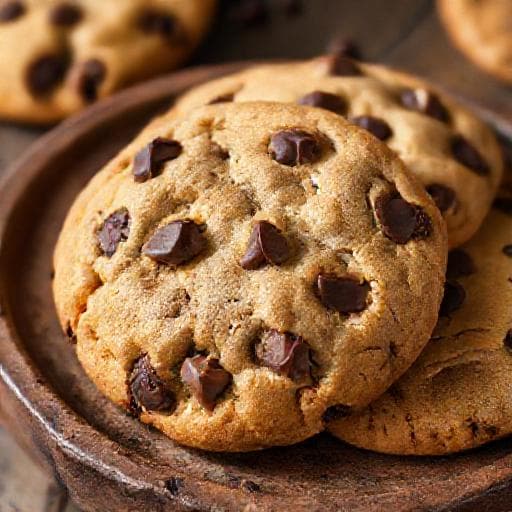 Klasyczne Ciasteczka z Kawałkami Czekolady (Chocolate Chip Cookies)