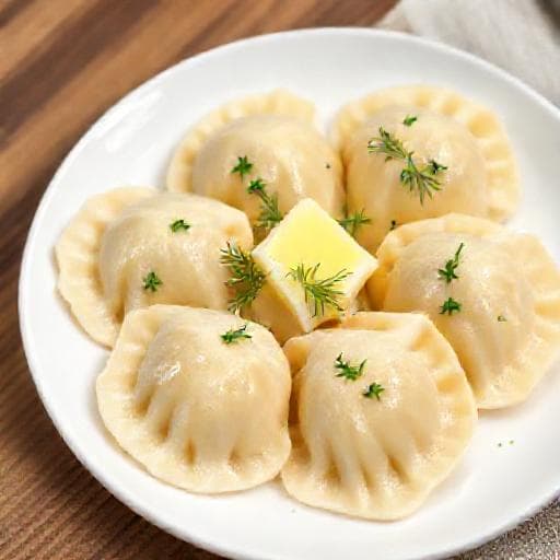 Szybkie pierogi z bryndzą i ziemniakami
