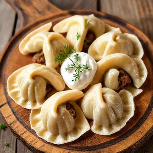 Szybkie Pielmieni z Gotowego Ciasta