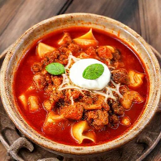 Klasyczna Zupa Lasagne