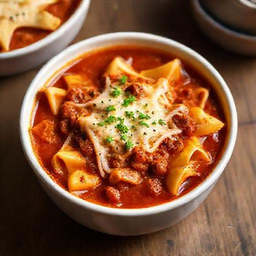 Szybka Zupa Lasagne