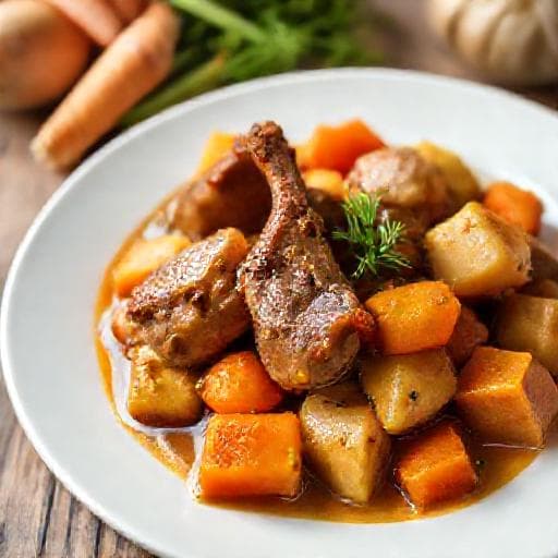 Szybkie Gęsie Pipki z Warzywami