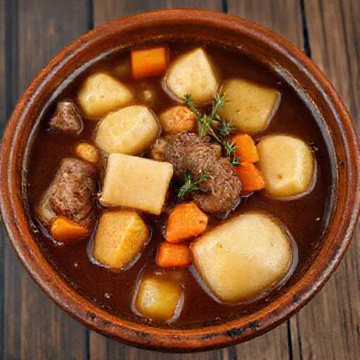 Norrländsk Köttsoppa med Klimp och Rotfrukter