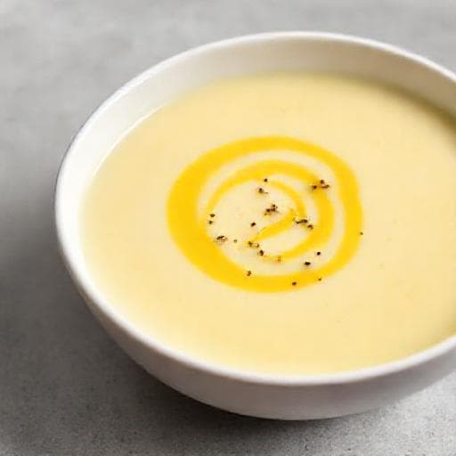 Snabb Potatis- och purjolökssoppa