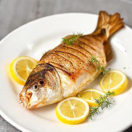 Klassisk Havsabborre i Ugn med Citron och Dill