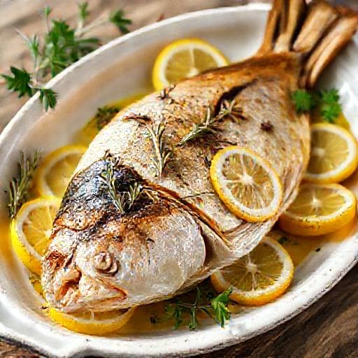 Dorada med Citron och Örter (Klassisk)