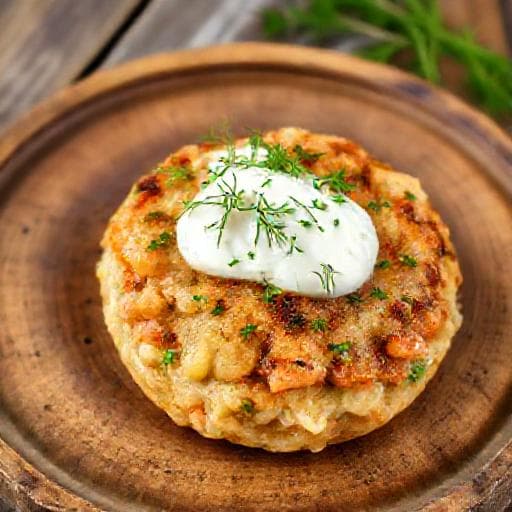 Laxburgare med Dill och Potatis (Regional Twist)