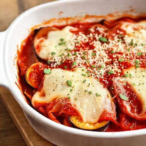 Snabb Aubergine Parmigiana