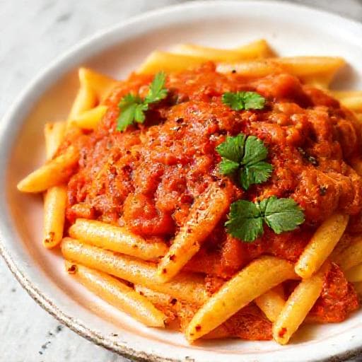 Penne all'Arrabbiata Klassisk