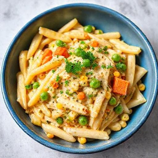 Snabb Pasta Primavera