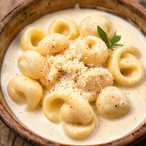 Klassiska Tortellini med Gräddsås