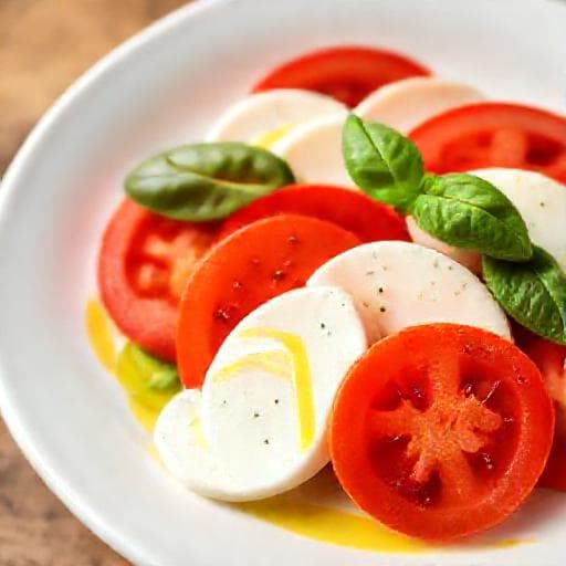 Klassisk Capresesallad