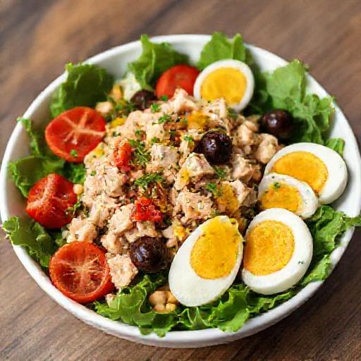 Snabb Niçoise-inspirerad Sallad