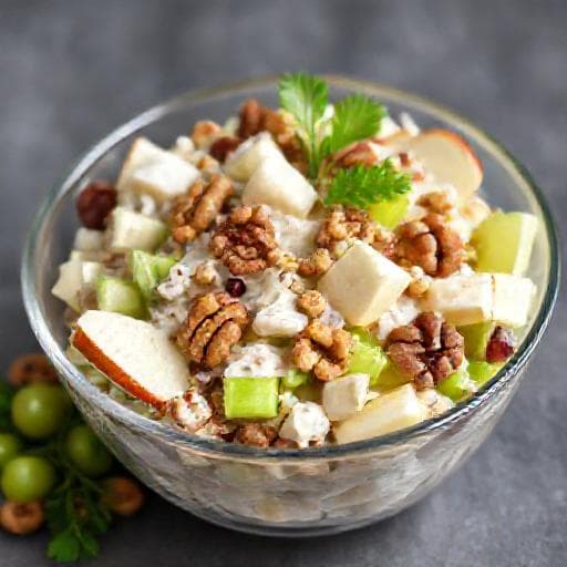 Klassisk Waldorfsallad