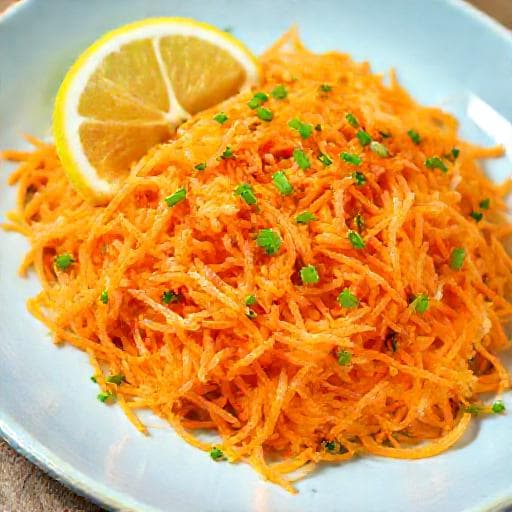 Snabb Morotssallad med Citron och Honung