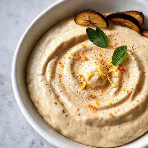 Snabb Baba Ganoush (med rostad aubergine)