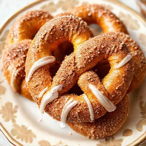 Söta Kanelkringlor