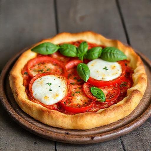 Klassisk Tomatpaj med Mozzarella