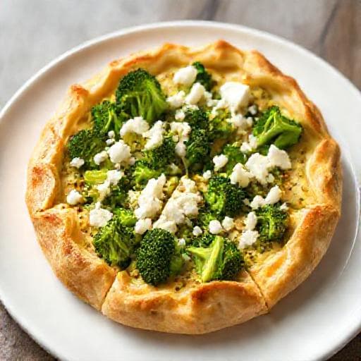 Snabb Broccolipaj med Fetaost