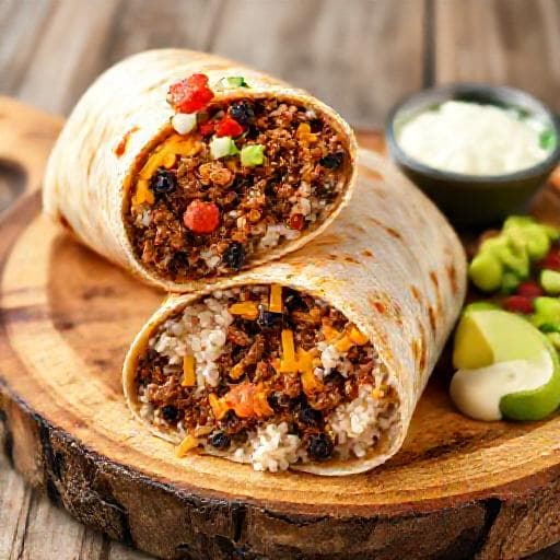 Klassisk Biffburrito