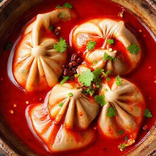 Sichuan-inspirerade Kryddiga Nötdumplings
