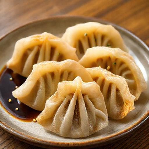 Klassiska Koreanska Mandu