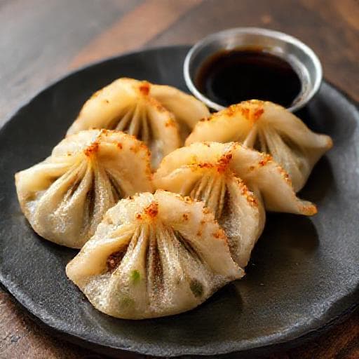 Snabbvariant av Koreanska Mandu (Stekta)