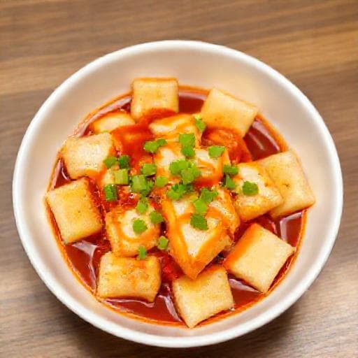Snabb Tteokbokki med Ost