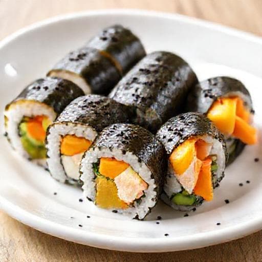 Kalifornienrulle med Mango & Krabbkött