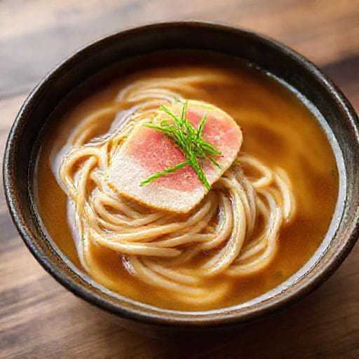 Klassisk Udonsoppa (Kake Udon)
