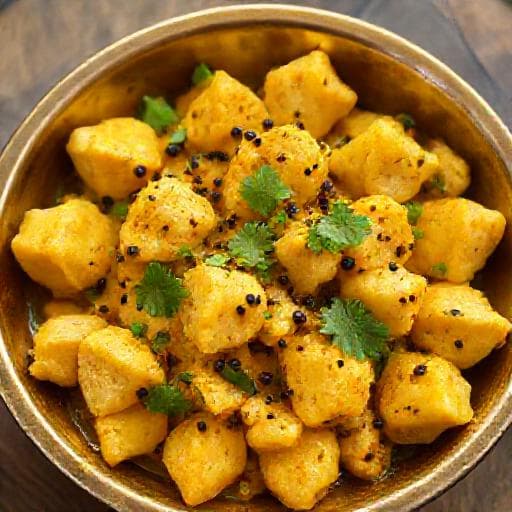 Aloo Gobi med Senapsfrön och Curryblad
