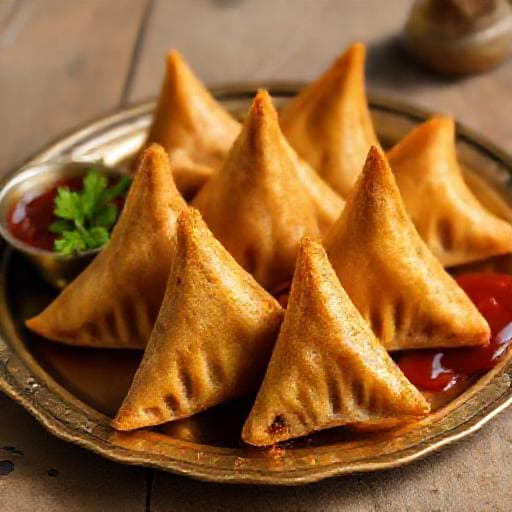 Samosas med Lammfärs (Keema Samosas)