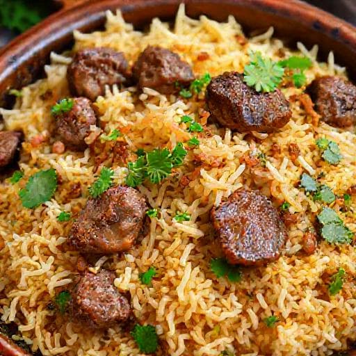 Klassisk Lamm Biryani