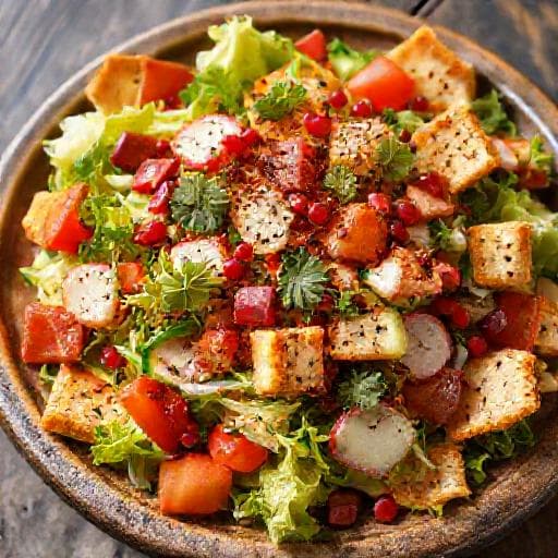 Klassisk Fattoush
