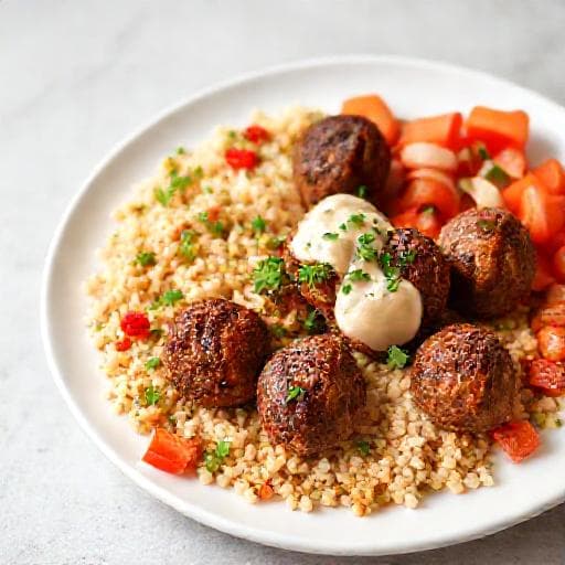 Snabb Kofta Kebab i Panna
