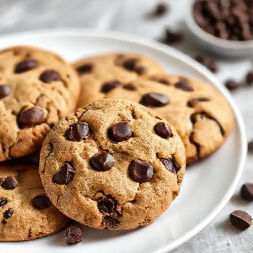 Snabba Chokladsnittar med Chokladknappar