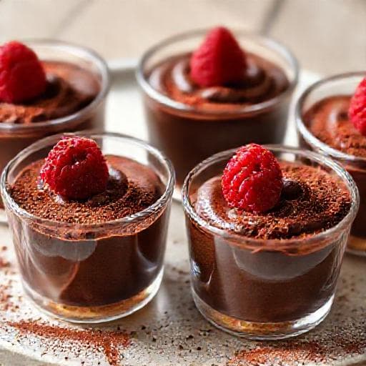 Snabb Sarah Bernhardt-inspirerad Mousse