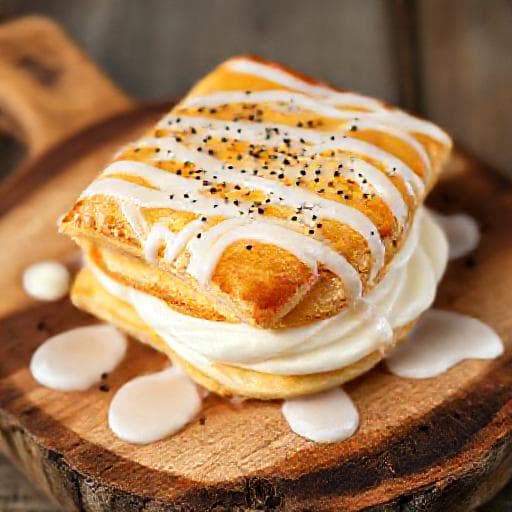 Snabb Napoleonbakelse med Färdig Smördeg