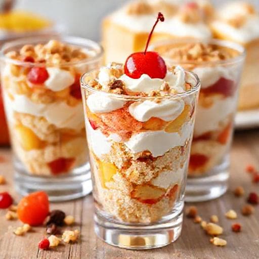 Snabb Ambrosiakaka i Glas