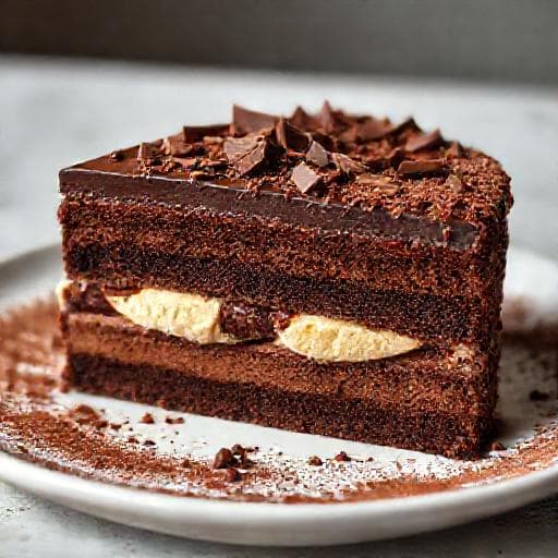Klassisk Tre Chokladtårta