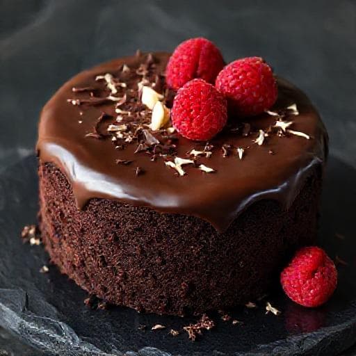 Tre Chokladtryffeltårta