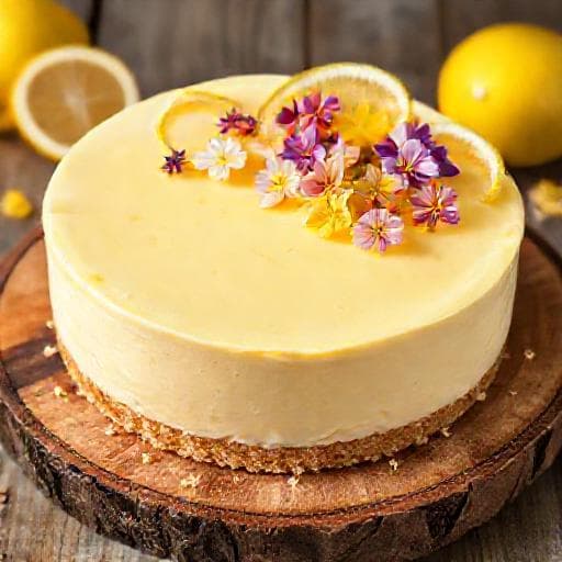Citron- och Mascarponetårta med Limoncello