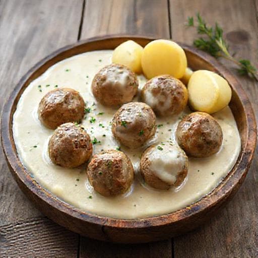 Snabbvariant: Järpar med Krämig Sås