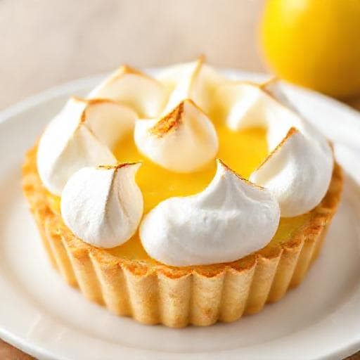 Snabb Citronmarängtårta