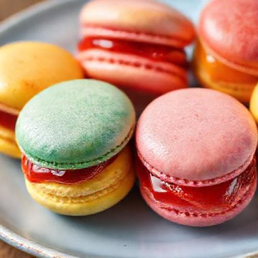 Snabbvariant Macarons (utan maräng)