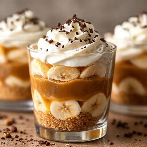 Snabb Banoffeepaj i Glas