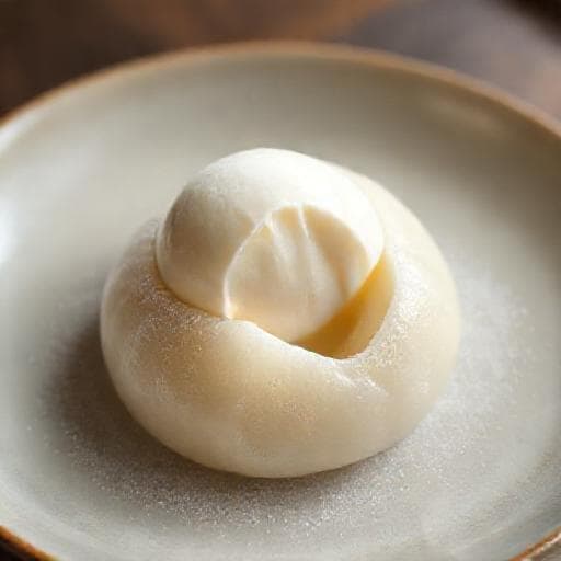 Klassisk Mochi med Vaniljglass